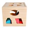 Cubo de madera Formas y Colores 