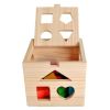 Cubo de madera Formas y Colores 