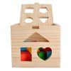 Cubo de madera Formas y Colores 