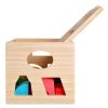 Cubo de madera Formas y Colores 