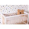 Cuna de madera 60 x 120 cm en color Blanco y Natural , Childhome