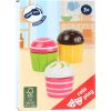 cupcakes de madera