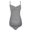 Tankini Premamá Blanco y Negro