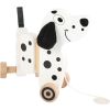 perrito de juguete de madera