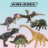 Dinosaurios, FIguras móviles , 6 piezas - Cretaceous