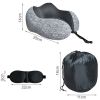 Set de viaje completo: Almohada + Antifaz + Tapones para los oídos - imagen 79