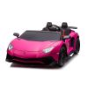 Coche Eléctrico Infantil Lamborghini XXL 24V LEAN CARS A8803 - Rosa - imagen 5