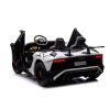 Coche Eléctrico Infantil Lamborghini XXL 24V LEAN CARS A8803 - Blanco - imagen 2