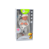 Muñeca Bebé con Ropa de Rayas Blancas y Grises, Chupete y Manta – 35 cm - imagen 5
