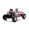 Buggy Eléctrico A8812 24V Rosa con Asiento de Cuero y Ruedas EVA - imagen 5