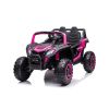Coche Eléctrico para Niños YSA036 Rosa 4x4 con 4 Motores, 12V y Control Remoto - imagen 2