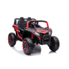 Coche Eléctrico Infantil YSA036 Rojo 4x4 con Batería 12V, Control Remoto y Asiento de Piel
