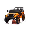 Coche Eléctrico Infantil 24V YSA8813 Naranja con Control Remoto y Asiento de Ecocuero
