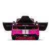 Coche Eléctrico para Niñas Ford Mustang GT500 Shelby Rosa con Control Remoto y Asientos de Ecopiel - imagen 4