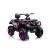 Quad Eléctrico Infantil S615 con Motor 4x80W, Batería 24V y Audio - Hasta 8 km/h-Rosa - imagen 2