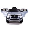Coche Eléctrico para Niños BMW X6 Plateado con 2 Motores, 12V y Control Remoto - imagen 3