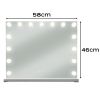 Espejo Cosmético LED Soulima 58x46 cm Estilo Hollywood con Luz Ajustable y Panel Táctil - imagen 6