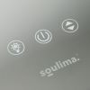 Espejo Cosmético LED Soulima 80x62 cm Estilo Hollywood con Luz Ajustable y Panel Táctil