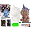 Kit Creativo DIY Unicornio con Diamantes y Cristales – Color Marrón - imagen 2