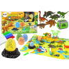 Kit Creativo DIY Dinosaurios con Huevos para Pintar y Transportador