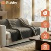 Manta Eléctrica Doble RUHHY 180 x 130 cm con Control Remoto, 6 Niveles de Calor y Protección contra Sobrecalentamiento - imagen 7