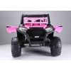 Coche Eléctrico Infantil Jeep JC666 Rosa con Control Remoto y Asiento de Cuero - imagen 5
