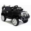 Coche Eléctrico para Niños Jeep JJ245 Negro con Control Remoto y Asiento de Ecopiel