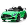 Coche Eléctrico para Niños Mercedes CLS 350 con Control Remoto y Asiento de Ecopiel-Verde - imagen 4
