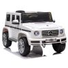 Coche Eléctrico para Niños Mercedes G500 Blanco con 2 Motores, 12V y Control Remoto - imagen 2