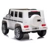 Coche Eléctrico para Niños Mercedes G500 Blanco con 2 Motores, 12V y Control Remoto - imagen 4
