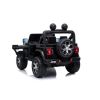 Jeep Eléctrico para Niños Wrangler Rubicon 4x4 Negro con 4 Motores, 12V y Control Remoto