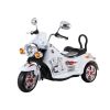 Moto Eléctrica para Niños SX138 12V Color Blanco – Doble Motor de 45W y Panel de Música MP3