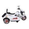 Moto Eléctrica para Niños SX138 12V Color Blanco – Doble Motor de 45W y Panel de Música MP3