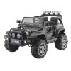 Coche Eléctrico Infantil Jeep HP012 Negro con Control Remoto y Asiento de Eco-Cuero - imagen 2