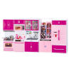 Set de Muebles de Cocina Rosa para Muñecas con Electrodomésticos y Accesorios - imagen 3