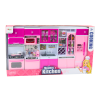 Set de Muebles de Cocina Rosa para Muñecas con Electrodomésticos y Accesorios - imagen 4