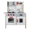 Cocina de Madera Kruzzel con Iluminación LED y Accesorios: Juego de Rol Educativo