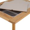 Mesa Sensorial Educativa de Madera XL para Niños + Silla – Mesa Montessori para Arena, Agua y Creatividad - imagen 9