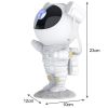 Proyector Astronauta LED Estrellas y Nebulosa – Luz Nocturna Infantil con Mando - imagen 2