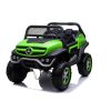 Coche Eléctrico Infantil Mercedes Unimog 4x4 12V LEAN CARS - Verde - imagen 3