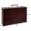 Set de Pintura Artística 130 Piezas con Maletín de Madera – Lápices, Acuarelas, Pasteles, Pinceles y Más - imagen 7