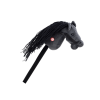 Cabeza de Caballo de Peluche | Hobby Horse Negro con Sonidos Realistas - imagen 4