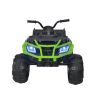 Quad Eléctrico Infantil BDM 0909 Verde 24V con Luces LED y Asiento de Piel
