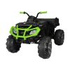 Quad Eléctrico Infantil BDM 0909 Verde 24V con Luces LED y Asiento de Piel

