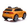Coche Eléctrico para Niños Audi Q8 Amarillo con 2 Motores, 12V y Control Remoto