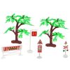 Set de Tren con Pistas y Accesorios, 33 Piezas – Tren a Batería con Efectos de Luz y Sonido - imagen 6