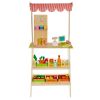 Puesto de Madera Infantil con Accesorios – Kruzzel 24888
