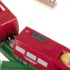 Tren de Madera Infantil con Circuito de 3,2 m – Set de 57 Piezas con Grúa, Animales y Vehículos - imagen 6