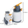 Bomba de filtro de arena para piscinas capacidad hasta 5678 /h, Bestway 58497