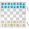 Juego de ajedrez de madera para niños